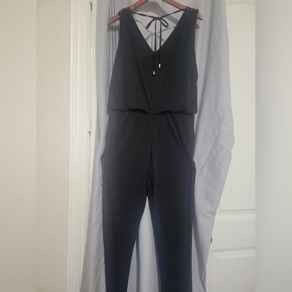 Black Women Jumpsuit - Picture 2 of 4